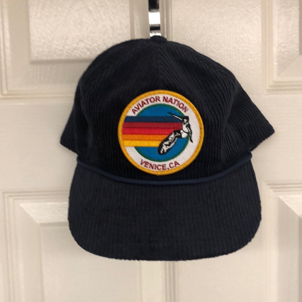Aviator Nation Vintage corduroy Trucker hat Venice